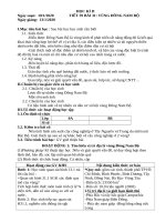 Giao án môn địa lý 9 học kỳ 2 