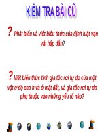 slide bài giảng môn vật lý 10 tiết 21 lực đàn hồi 