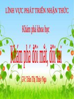 slide bài giảng khám phá đôi mắt đôi tai 