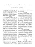 A methodology for the design of robust rollover prevention controllers for automotive vehicles  part 2 active steering 