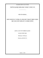 Bước chuyển tư tưởng của trần đức thảo từ hiện tượng học sang chủ nghĩa duy vật biện chứng