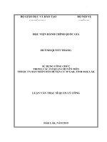 Sử dụng công chức trong các cơ quan chuyên môn thuộc ủy ban nhân dân huyện cư mgar, tỉnh đắk lắk 