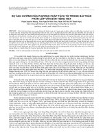 Sự ảnh hưởng của phương pháp tách từ trong bài toán phân lớp văn bản tiếng Việt