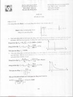 Đáp án đề thi cuối học kỳ I năm học 2016-2017 môn Lập trình hệ thống điện (Lớp BK13) - ĐH Bách khoa TP.HCM