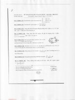 Đề thi giữa học kỳ I năm học 2016-2017 môn Toán kỹ thuật - ĐH Bách khoa TP.HCM