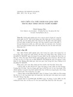 Bản chất của việc đánh giá giáo viên trung học theo chuẩn nghề nghiệp