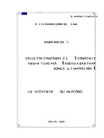 Năng lực thực thi công vụ của công chức tư pháp   hộ tịch cấp xã trên địa bàn thị xã sông cầu tỉnh phú yên 