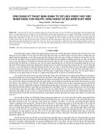 Ứng dụng kỹ thuật định danh từ dữ liệu video vào việc nhận dạng con người, hành động và địa điểm xuất hiện