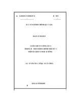 Luân chuyển công chức trong bộ máy hành chính nhà nước trên địa bàn tỉnh đắk nông 