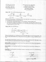 Đề thi cuối học kỳ I năm học 2016-2017 môn Bảo vệ role và tự động hóa - ĐH Bách khoa TP.HCM