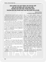 The effect of portfolio writing process on students’ writing ability: A case study in the context of the university of languages and international studies, Vietnam National