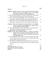 Tiểu luận cao học-Chất lượng công tác tham mưu của văn phòng cấp uỷ ở các huyện, thị, thành uỷ tỉnh phú thọ trong giai đoạn hiện nay