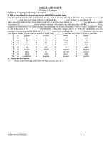 END OF UNIT TEST UNIT 9