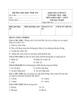 DE KIEM TRA KHOA HOC 4 HKI