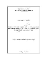 Nghiên cứu hình thái hợp lý của lan can rào chắn trong cầu treo nhằm nâng cao ổn định khí động flutter 