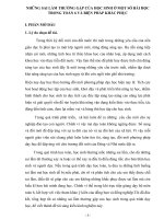 NHỮNG SAI LẦM THƯỜNG GẶP CỦA HỌC SINH Ở MỘT SỐ BÀI HỌCTRONG TOÁN 6 VÀ BIỆN PHÁP KHẮC PHỤC