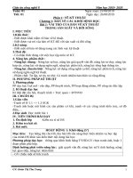 Giáo án (kế hoạch bài học) môn công nghệ lớp 8 soạn theo 5 hoạt động chi tiết 2020