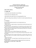 CHỦ ĐỀ 6- SÁNG TẠO TỪ NHỮNG HÌNH KHỐI CƠ BẢN