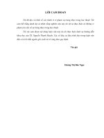 luận văn thạc sĩ phát triển cho vay khách hàng doanh nghiệp tại ngân hàng thương mại cổ phần đầu tư và phát triển việt nam, chi nhánh đông đô 