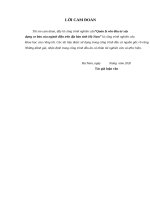 luận văn thạc sĩ quản lý vốn đầu tư xây dựng cơ bản của ngành điện trên địa bàn tỉnh hà nam 