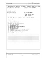 Đồ án công nghệ chế tạo máy thân bơm thủy lực ( full bản vẽ 2d + thuyết minh). Trường SPKT TPHCM