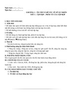 Giáo án (kế hoạch bài học) môn toán 6 soạn theo 5 hoạt động chi tiết 2020