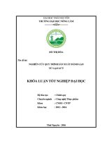 Nghiên cứu quy trình sản xuất bánh gạo từ gạo lứt 