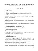 CHUYÊN ĐỀ BỒI DƯỠNG HSG LỚP 9 MÔN ĐỊA LÝ