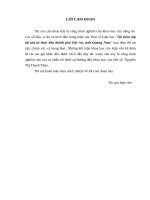 Tội trộm cắp tài sản từ thực tiễn thành phố hội an, tỉnh quảng nam 