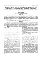 Khảo sát việc sử dụng bài giảng điện tử trong giảng dạy của giáo viên THPT trên địa bàn thành phố Hồ Chí Minh