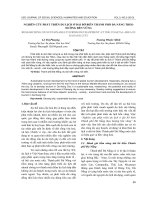 Nghiên cứu phát triển du lịch ở dải bờ biển thành phố Đà Nẵng theo hướng bền vững