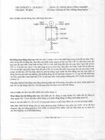 Đề thi cuối học kỳ II năm học 2016-2017 môn Tự động hóa công nghiệp - ĐH Bách khoa TP.HCM