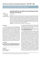 Vấn đề bảo vệ độc lập, chủ quyền của các nước đang phát triển trong bối cảnh hiện nay