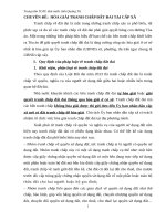 Hòa giải tranh chấp đất đai cấp xã