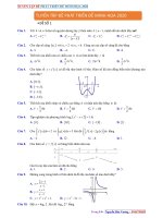 Tuyen chọn phat trien de minh hoa mon toan 2020 loi giai chi tiet