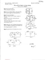 Đề thi cuối học kỳ I năm học 2017-2018 môn Mạch và năng lượng điện - ĐH Bách khoa TP.HCM
