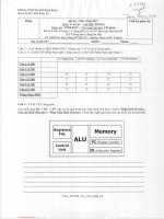 Đề thi cuối học kỳ II năm học 2016-2017 môn Vi xử lý - ĐH Bách khoa TP.HCM