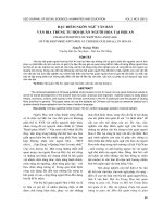 Đặc điểm ngôn ngữ văn bản văn bia trùng tu hội quán người Hoa tại Hội An