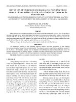 Một số vấn đề về hằng số cân bằng K của phản ứng thuận nghịch và ảnh hưởng của các yếu tố đến chuyển dịch cân bằng hóa học