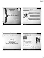 Bài giảng Kỹ năng truyền thông: Chương 4 - ThS. Lê Thị Ngọc Tiền