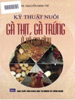 Hướng dẫn kỹ thuật nuôi gà thịt, gà trứng ở hộ gia đình: Phần 1