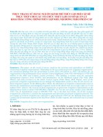 Thực trạng sử dụng nguồn kinh phí thủy lợi phí cấp bù trực tiếp cho các tổ chức thủy lợi cơ sở quản lý khai thác công trình thủy lợi nhỏ, nội đồng theo phân cấp
