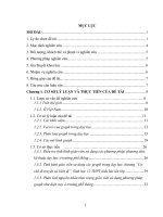 (Luận văn thạc sĩ) xây dựng và sử dụng graph trong dạy học chương cơ chế di truyền và biến dị sinh học 12 trung học phổ thông   