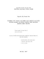 (Luận án tiến sĩ) nghiên cứu nâng cao hiệu quả định vị và dẫn đường robot di động trong môi trường không biết trước  luận án TS  kỹ thuật điện, điện tử và viễn thông 625202 