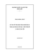(Luận văn thạc sĩ) các tình tiết tăng nặng trách nhiệm hình sự trong luật hình sự việt nam   một số vấn đề lý luận và thực tiễn 
