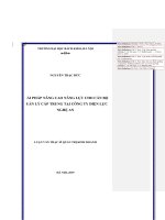 Giải pháp nâng cao năng lực cho cán bộ quản lý cấp trung tại công ty điện lực nghệ an