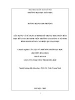 (Luận văn thạc sĩ) xây dựng và sử dụng e book hỗ trợ tự học phần hóa học hữu cơ cho sinh viên trường cao đẳng y tế ninh bình nhằm nâng cao hiệu quả dạy học   