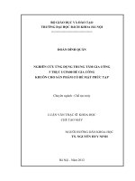 Nghiên cứu ứng dụng trung tâm gia công 5 trục UCP600 để gia công khuôn cho sản phẩm có bề mặt phức tạp