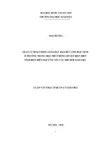 (Luận văn thạc sĩ) quản lý hoạt động giáo dục đạo đức cho học sinh ở trường trung học phổ thông huyện điện biên tỉnh điện biên đáp ứng yêu cầu đổi mới giáo dục   