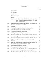 (Luận văn thạc sĩ) phổ biến, giáo dục pháp luật cho người lao động trong các doanh nghiệp tại địa bàn thành phố đà nẵng  